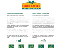 Tablet Screenshot of employees.lunchgarden.com